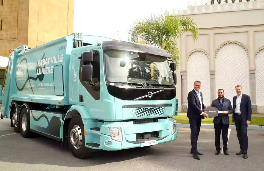 Volvo liefert den ersten schweren Elektro-Lkw nach Afrika